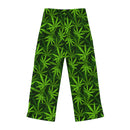 Marijuana Leaves Pajama Pants, Free Shipping, Lounge Pants, 420 Stoner Pants, Womens Pajamas, Cannabis Weed Pajamas