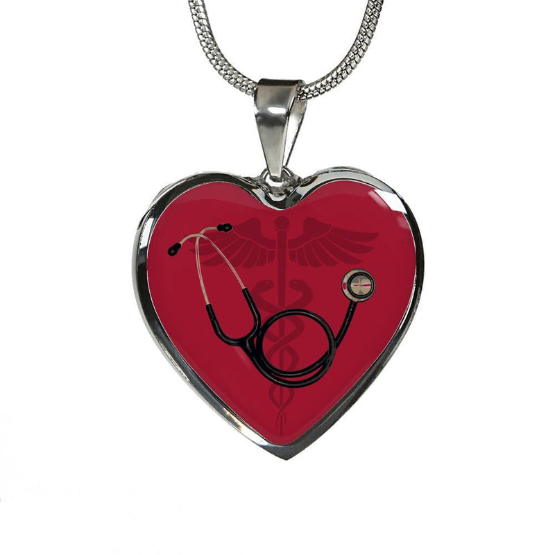 Nurse Stethoscope Necklace