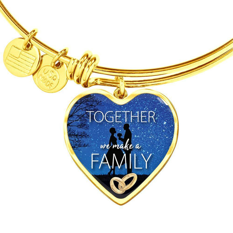 Together We Make A Family Necklace