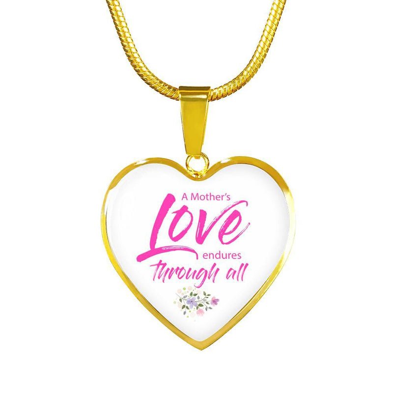 A Mother's Love Endures Through All Necklace