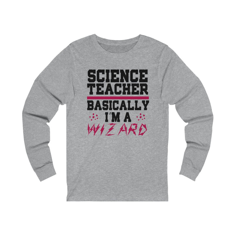 Science Teacher Unisex Jersey Long Sleeve T-shirt