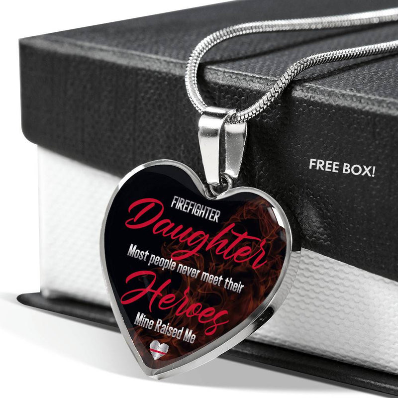 Firefighter Daughter - Stainless Heart