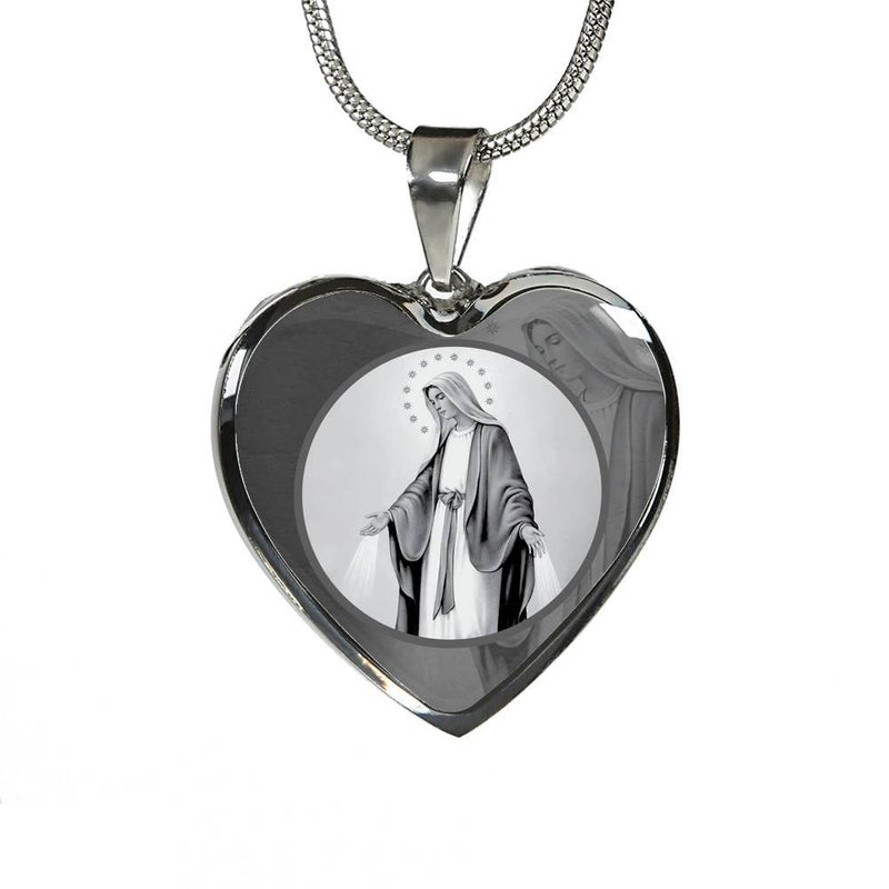 Mother Mary Charm 1 Necklace