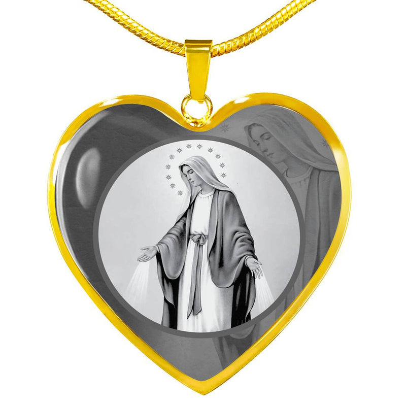 Mother Mary Charm 1 Necklace
