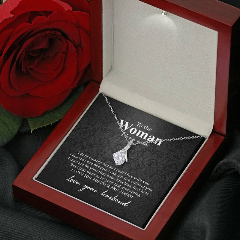 To The Woman I Love SO Much Necklace (Mahogny Box)
