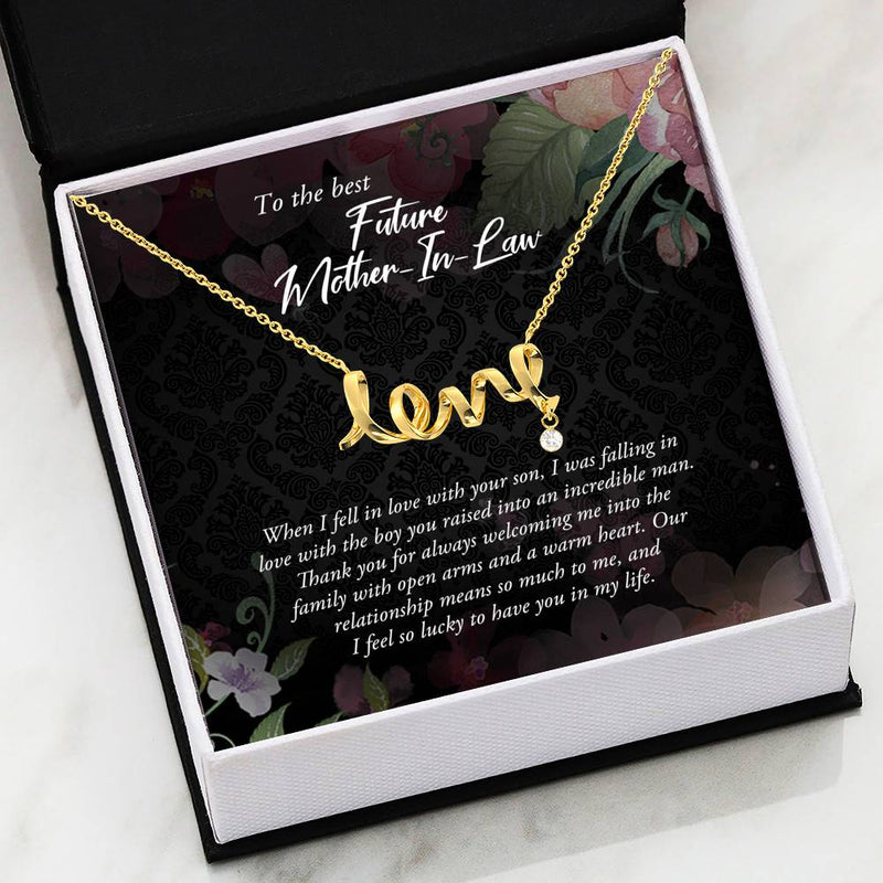 To The Best Future Mother in Law Necklace