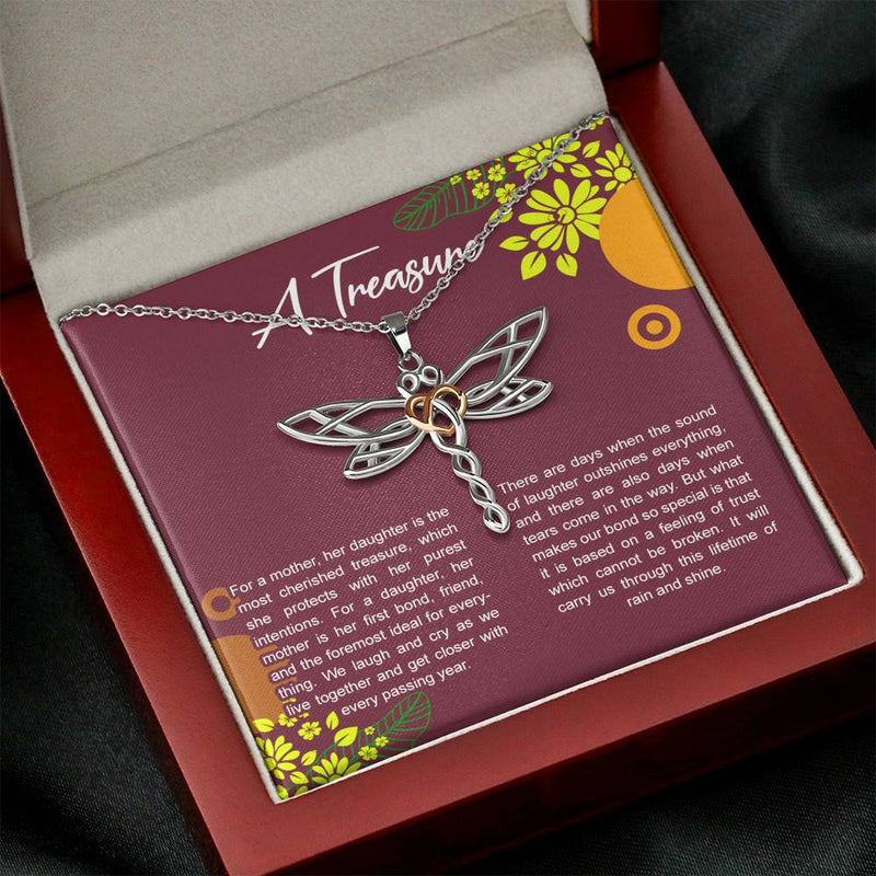 A Treasure, A Daughter Necklace (Mahogny Box)