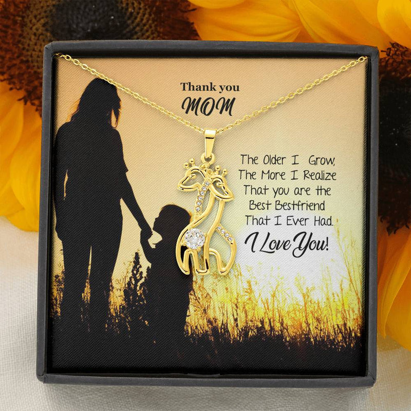The Older I Grow The More I Realize Mom Necklace