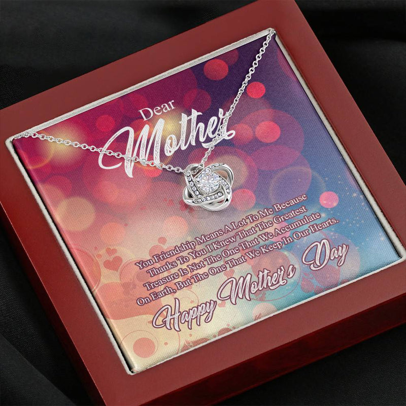 Happy Mothers Day Necklace (Mahogny Box)