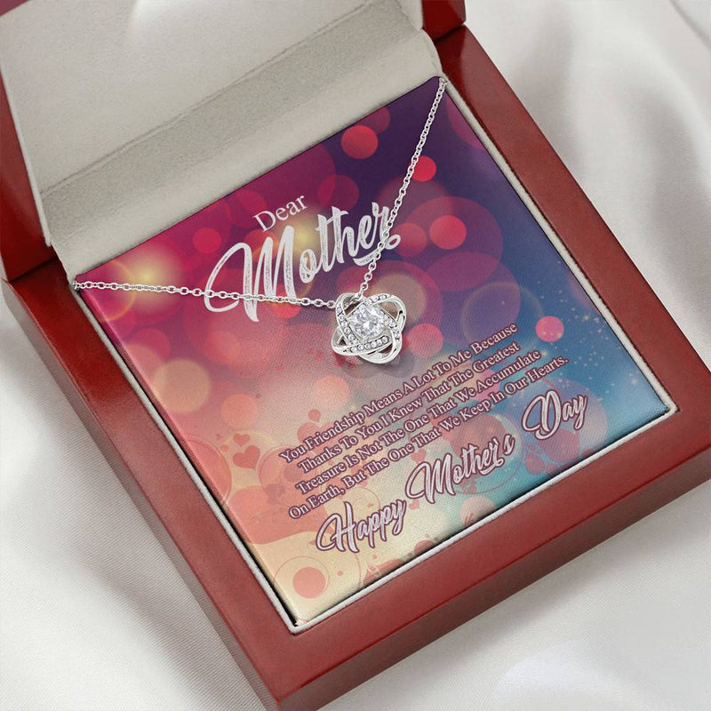 Happy Mothers Day Necklace (Mahogny Box)