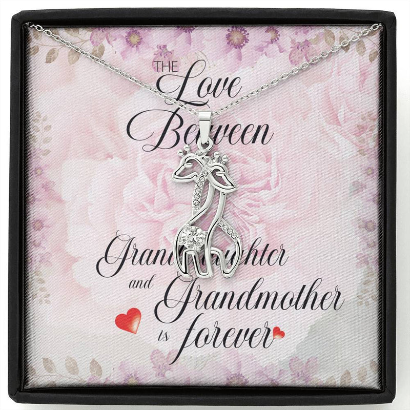 The Love Between a Grandmother and her Granddaughter is...Necklace