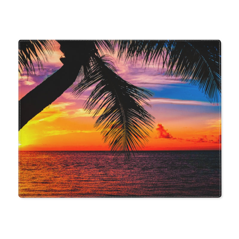 Designer Placemat; Tropical Sunset