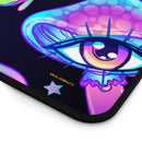 Boho Mushroom Desk Mat, Free Shipping, Two Sizes, Large Deskmat, Mouse Pad For Gamers, Desk Pad, Tie-Dye, Free Spirit
