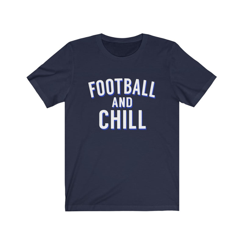 Football & Chill Unisex Jersey Short Sleeve T-shirt