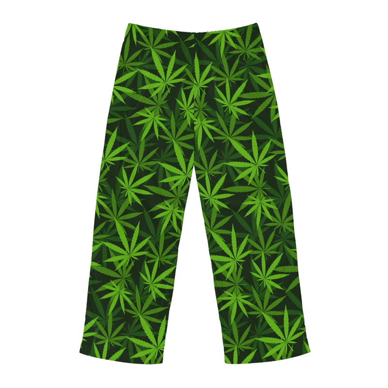 Marijuana Leaves Mens Pajama Pants, Free Shipping, Lounge Pants, Pajama Bottoms, Jammies, PJs, Cannabis, Marijuana, Weed