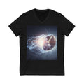 Lightning Football Unisex V-Neck T-shirt