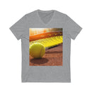 Sunny Tennis Unisex V-Neck T-shirt
