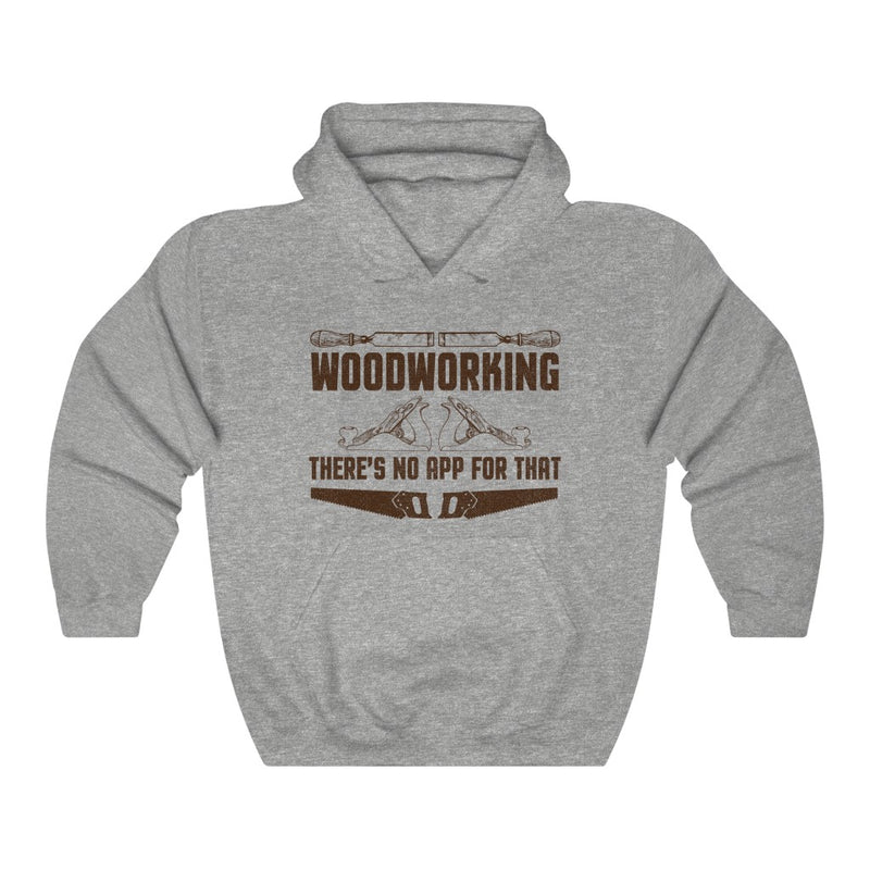 Woodworking There's No Unisex Heavy Blend™ Hoodie