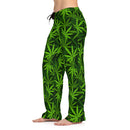 Marijuana Leaves Pajama Pants, Free Shipping, Lounge Pants, 420 Stoner Pants, Womens Pajamas, Cannabis Weed Pajamas