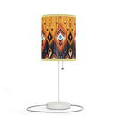 Aztec Natural Lamp on a Stand, Night Light, Indoor Table Lamp, Custom Photo Night Light, Bedside Lamp