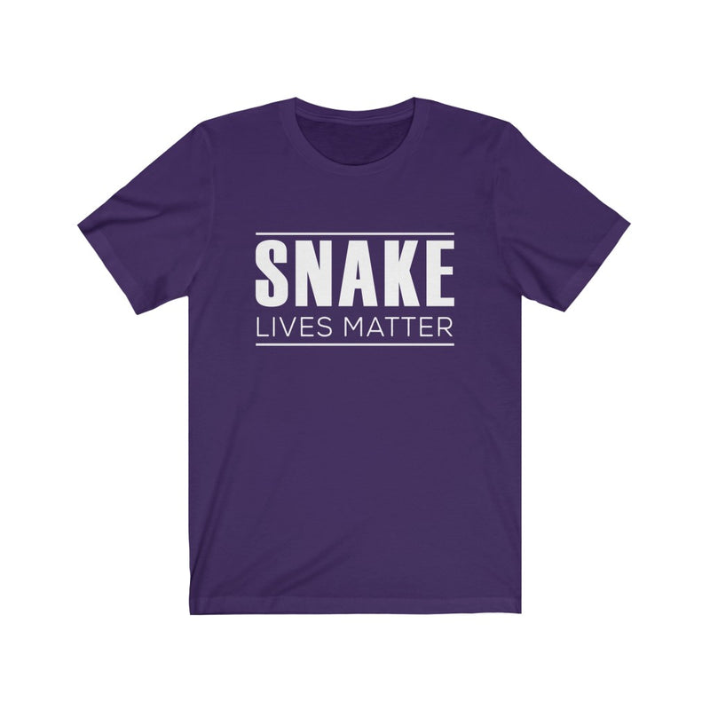 Snake Lives Matter Unisex Jersey Short Sleeve T-shirt