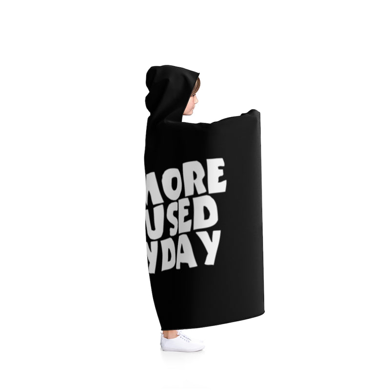 Designer Hooded Blanket; I Get More Confused Everyday