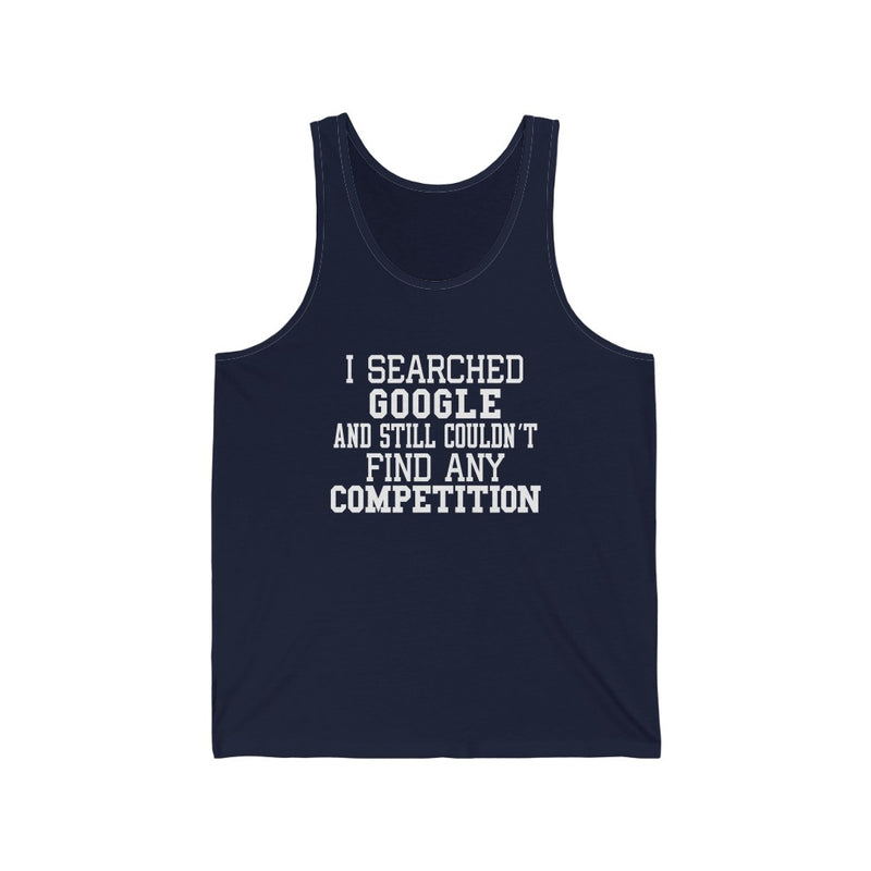 I Searched Google Unisex Jersey Tank