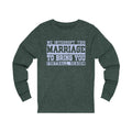 We Interrupt This Unisex Jersey Long Sleeve T-shirt