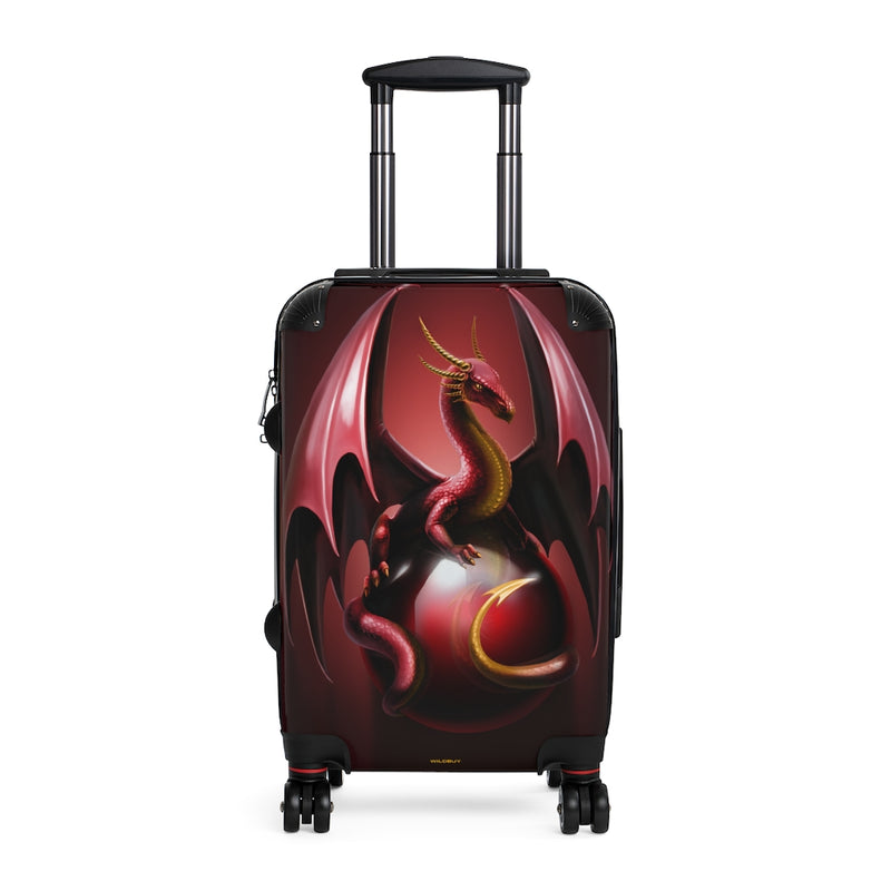 Dragon Wings Suitcase, Free Shipping, Travel Bag, Overnight Bag, Custom Suitcase, Cabin Overhead, Rolling Spinner, Luggage