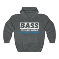 Bass It’s Like Guitar But Much Cooler Unisex Heavy Blend™ Hooded Sweatshirt