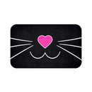 Designer Bath Mat; Whiskers