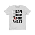 Soft Firm Solid Unisex Jersey Short Sleeve T-shirt
