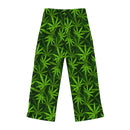 Marijuana Leaves Pajama Pants, Free Shipping, Lounge Pants, 420 Stoner Pants, Womens Pajamas, Cannabis Weed Pajamas