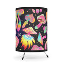 Orange Mushrooms Tripod Lamp, Night Light, Indoor Table Lamp, Custom Photo Night Light, Bedside Lamp,