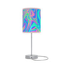 Psychedelic Lamp on a Stand, Psychedelic Night Light, Indoor Table Lamp, Custom Photo Night Light, Bedside Lamp