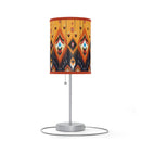 Aztec Natural Lamp on a Stand, Night Light, Indoor Table Lamp, Custom Photo Night Light, Bedside Lamp