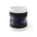 Lightning Football 11oz White Mug