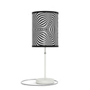 Boho Hypnotic Lamp on a Stand, US|CA plug, Psychedelic Night Light, Indoor Table Lamp, Custom Photo Night Light, Bedside Lamp