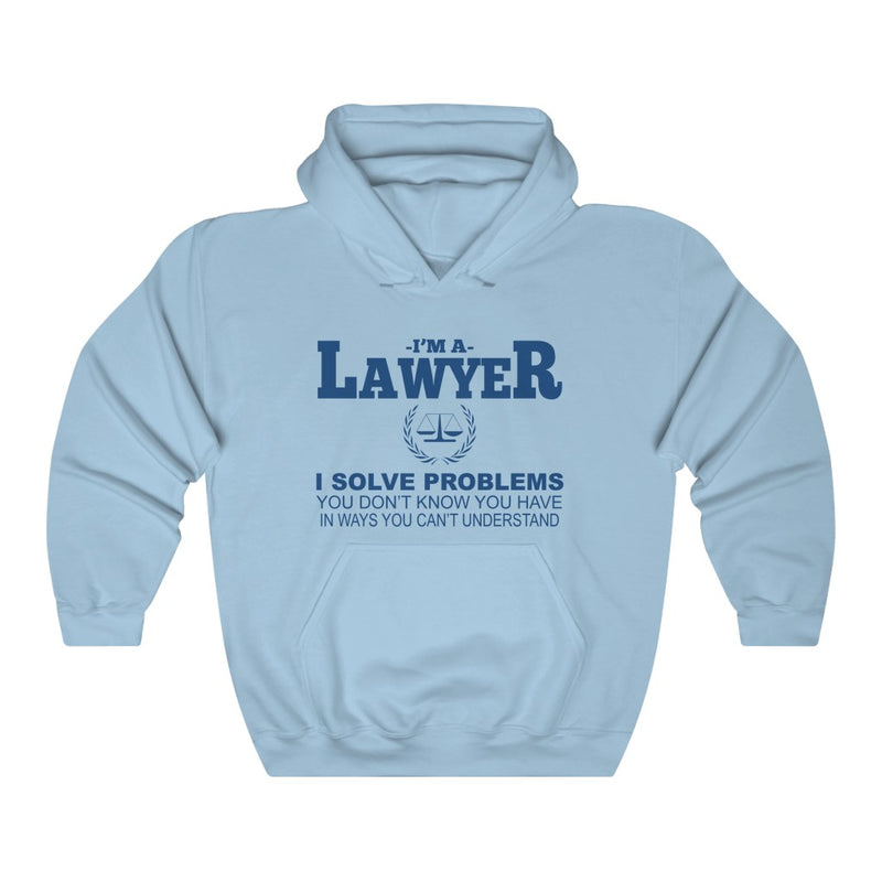 I'm A Lawyer I Solve Problems Unisex Heavy Blend™ Hoodie