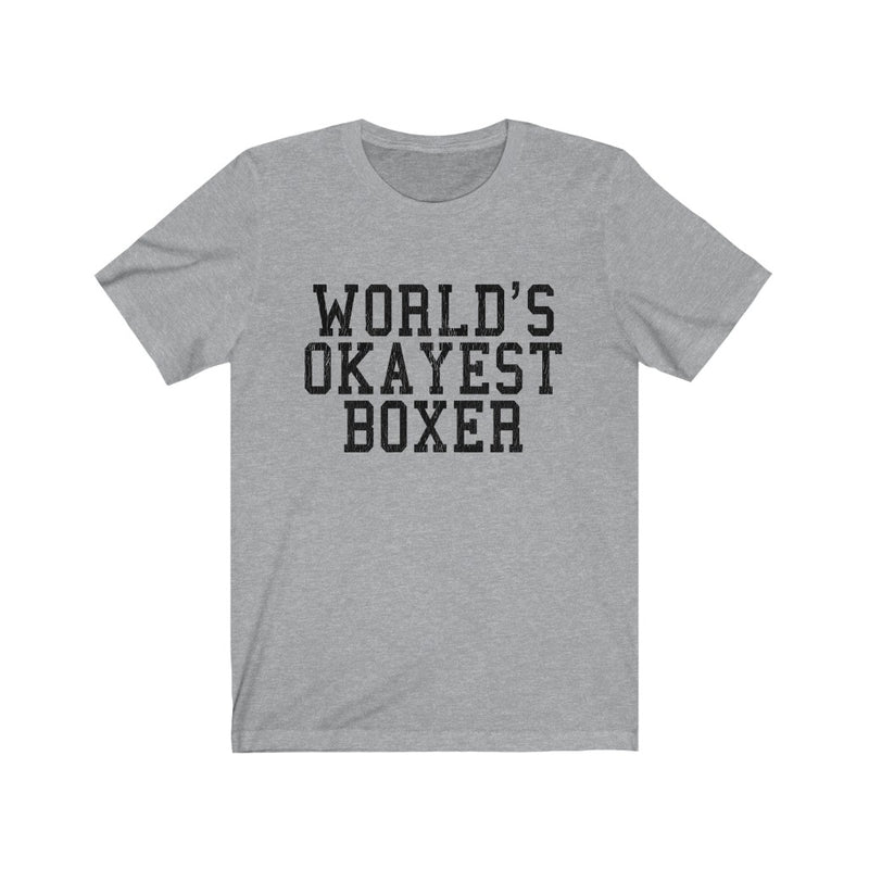 World’s Okayest Unisex Jersey Short Sleeve T-shirt