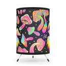 Orange Mushrooms Tripod Lamp, Night Light, Indoor Table Lamp, Custom Photo Night Light, Bedside Lamp,