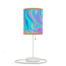 Psychedelic Lamp on a Stand, Psychedelic Night Light, Indoor Table Lamp, Custom Photo Night Light, Bedside Lamp