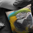 Birds Eye View Pillow - Choose From Stuffed & Sewn Or Case With Insert