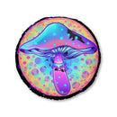 Large Magic Mushroom Tufted Floor Pillow, Round