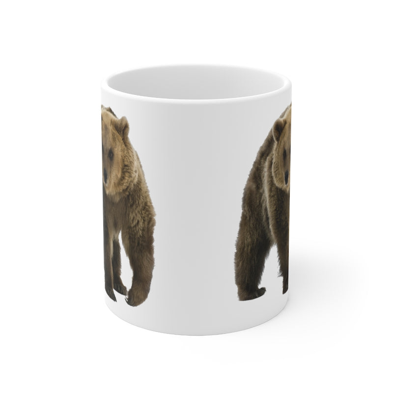 Fierce Bear 11oz White Mug