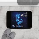 Capricorn Zodiac Bath Mat, Free Shipping, Powder Room Mat, Bathroom Rug, Rugs, Non Slip, Runner, Shower, 2 Sizes, Astrology, Horoscope