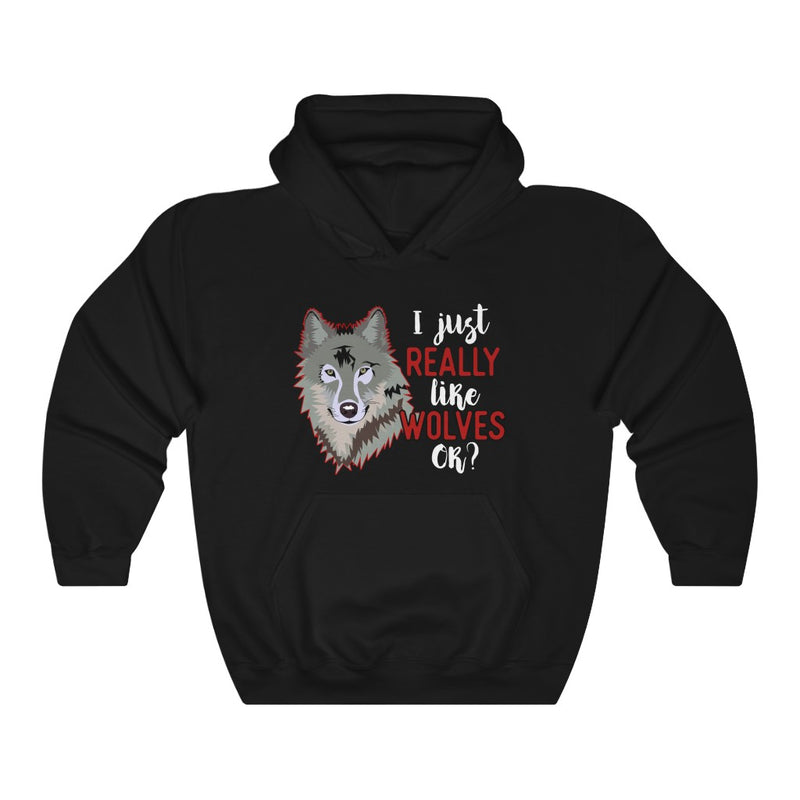 I Just Really Unisex Heavy Blend™ Hoodie
