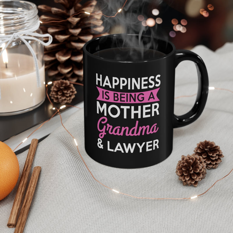 Happiness Is Being A Mother 11oz Black Mug