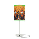 Aztec Natural Lamp on a Stand, Night Light, Indoor Table Lamp, Custom Photo Night Light, Bedside Lamp