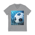 Scoring Goal Soccer Unisex V-Neck T-shirt